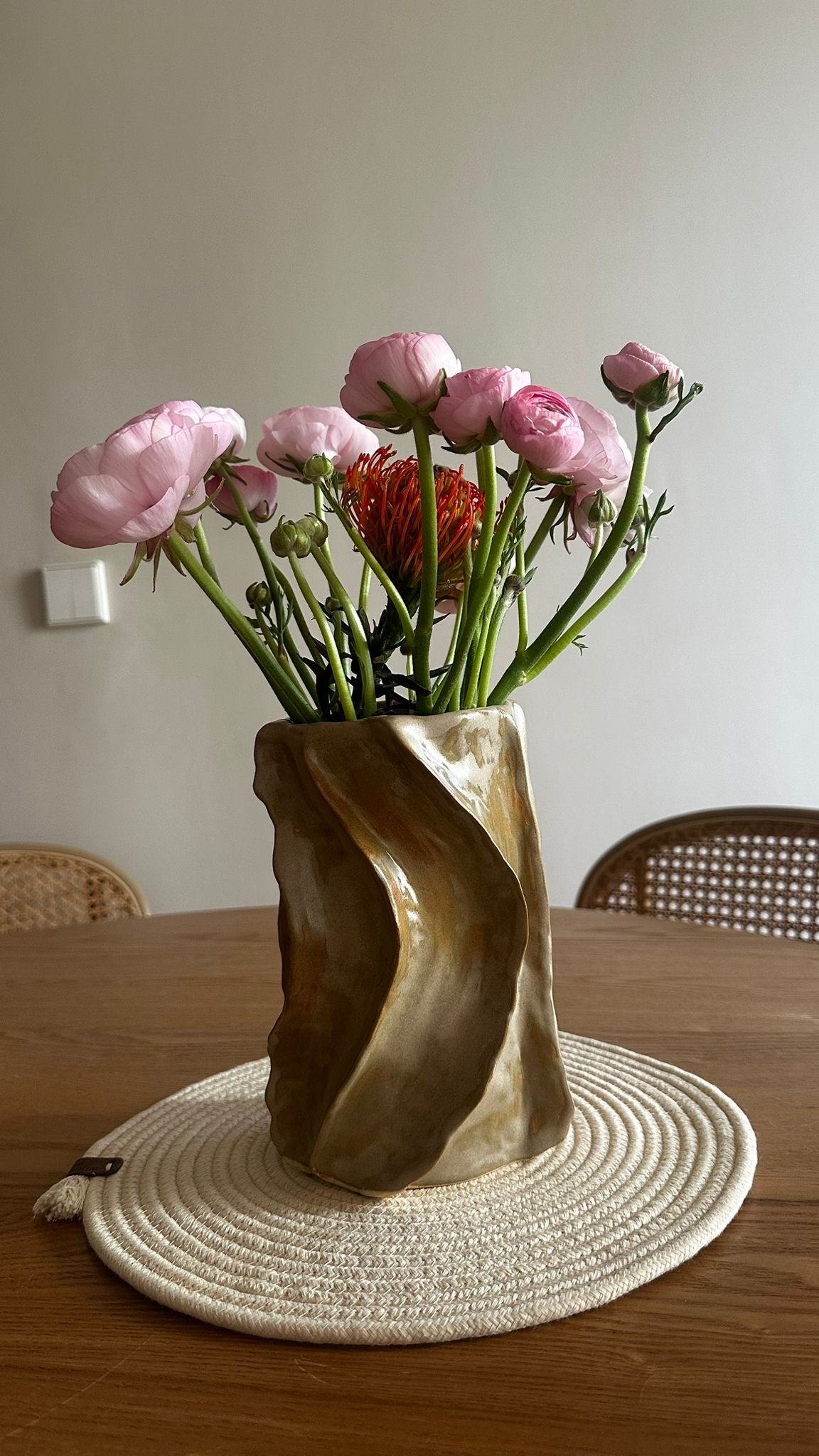 Set de mesa x4 Crudo algodón